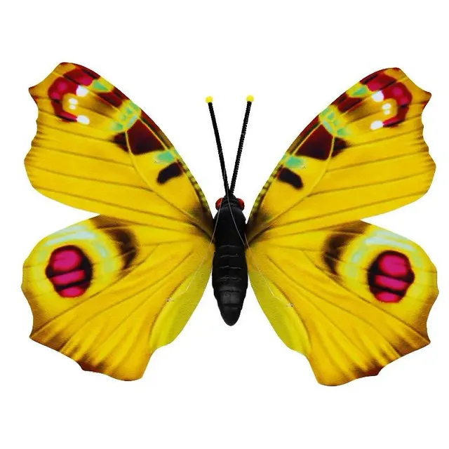 Handmade giant paper flowers and butterfly decor - workshop photo 40